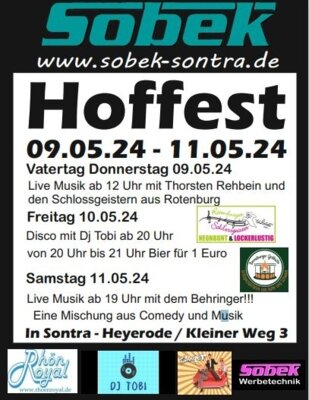 Hoffest in Heyerode (Bild vergrößern)