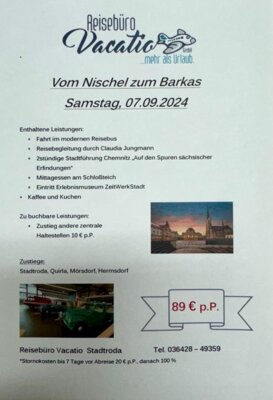 Veranstaltung: Vom Nischel zum Barkas