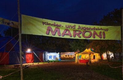 Veranstaltung: Zirkusaufführung des Kinderzirkus Maroni