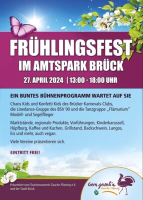 Veranstaltung: Frühlingsfest des Tourismusvereins Zauche-Fläming in Brück