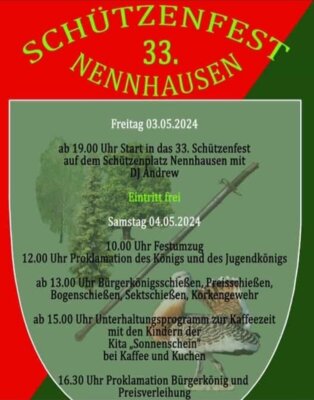 Link zu: 33.Schützenfest in Nennhausen