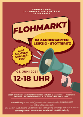 Veranstaltung: Flohmarkt zum Sommerfest