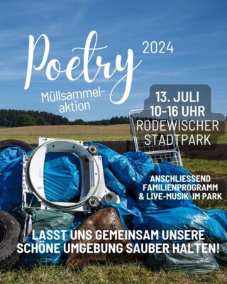 Veranstaltung: Poetry Müllsammelaktion