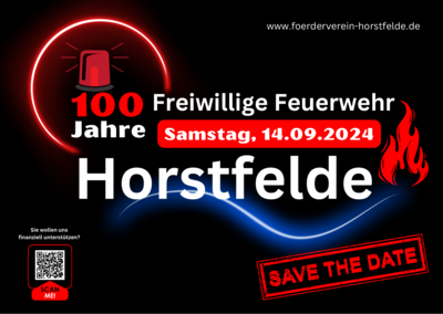 Veranstaltung: 100 Jahre Freiwillige Feuerwehr Horstfelde