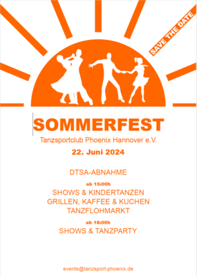 Veranstaltung: Sommerfest und DTSA-Abnahme am 22.6.2024