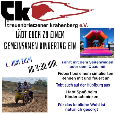 Flyer Kindertag für Kinder