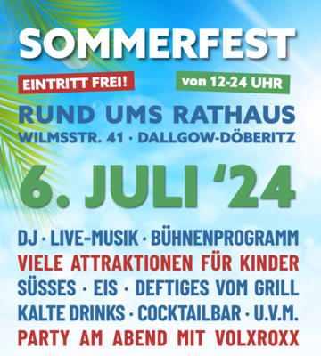 Veranstaltung: Sommerfest "Rund ums Rathaus"