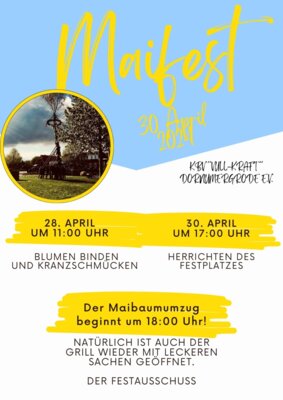 Veranstaltung: Maifest Dornumergrode