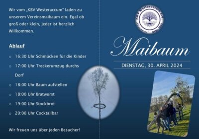 Veranstaltung: Maibaum Westeraccum