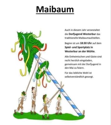 Veranstaltung: Maibaum Westerbur