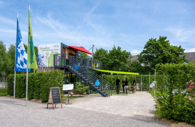 Ausstellungsstand LGS (Bild vergrößern)