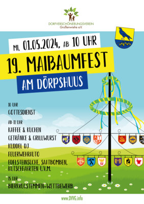 Veranstaltung: Maibaumfest Großenwiehe