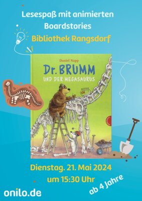 Veranstaltung: Brumm-Bilderbuch mit Dino-Spaß