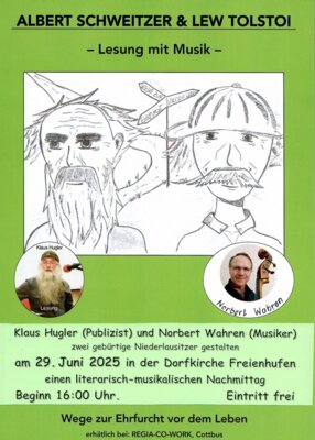 Plakat zur Veranstaltungsankündigung