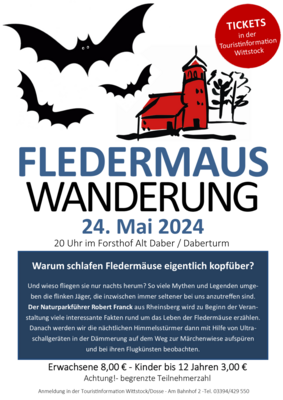 Fledermaus Wanderung