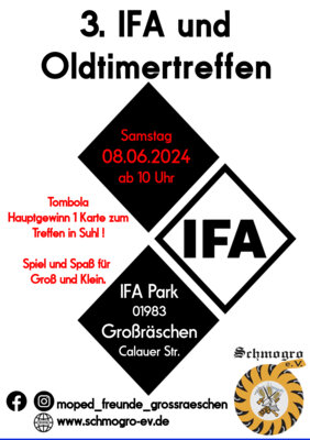Veranstaltung: 3. IFA- und Oldtimertreffen