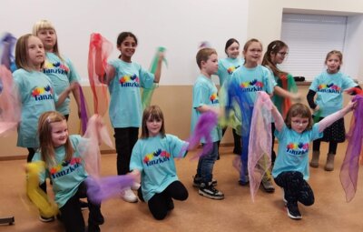 Tanzkids in Aktion