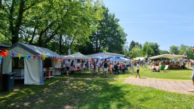 Viele Besucher haben 2023 das Kinderfest besucht. (Bild vergrößern)