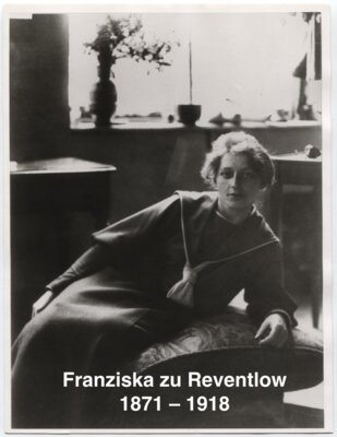 Veranstaltung: Lesung: Franziska zu Reventlow: Von Paul zu Pedro. Amouresken