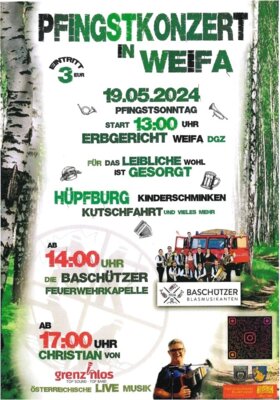 Pfingstkonzert Weifa