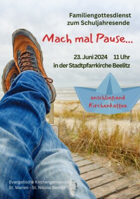 Herzlich willkommen zum Familiengottesdienst in unserer Stadtpfarrkirche am 23. Juni 2024 um 11:oo Uhr.