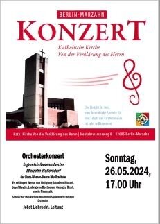 Plakat zum Konzert