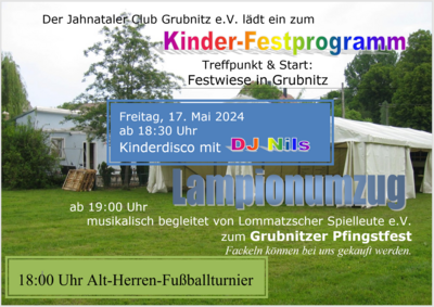Veranstaltung: Grubnitzer Pfingstfest