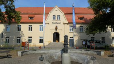 Rathaus der Stadt Nienburg (Saale)
