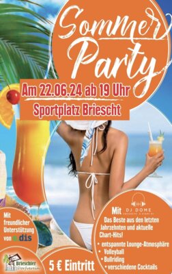 Veranstaltung: Sommerparty in Briescht