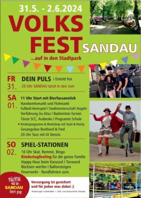 Veranstaltung: Volksfest in Sandau (Elbe)
