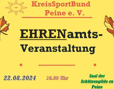 KSB-Ehrenamtsveranstaltung am 22.08.2024
