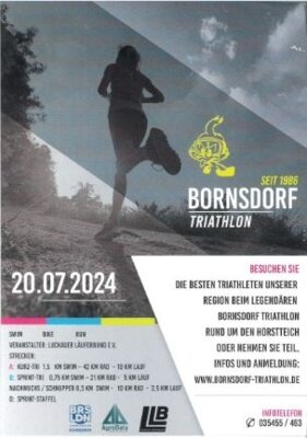 Veranstaltung: Bornsdorf Triathlon