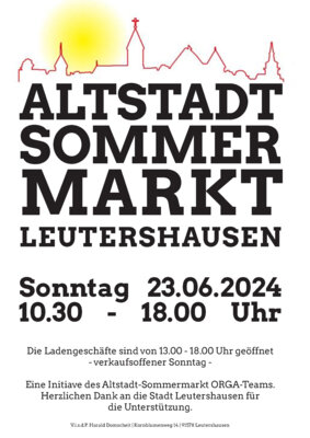Altstadt-Sommermarkt