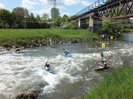Kanuslalom auf der Rednitz