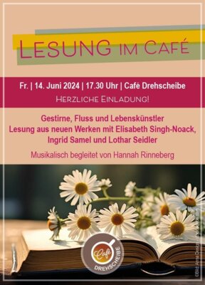 Veranstaltung: Lesung im Café Fr 14. 06. 2024