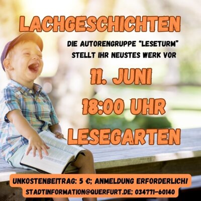 Lachgeschichten im Lesegarten