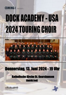 Plakat Christopher Dock Konzert 13.06.24