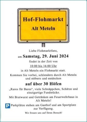 Hof-Flohmarkt