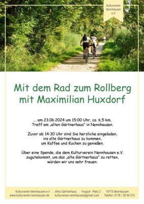 Flyer Mit dem Rad ....