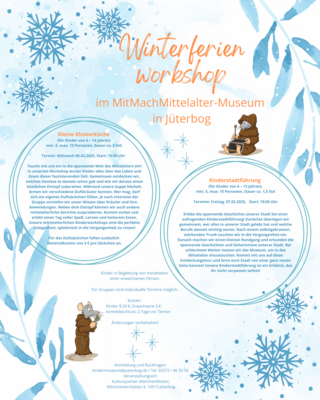 PLAKAT - Winterferien workshop (Bild vergrößern)