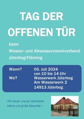 Flyer -  WAZ - Tag der offenen Tür (Bild vergrößern)