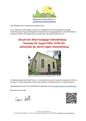Einladung zur Veranstaltung