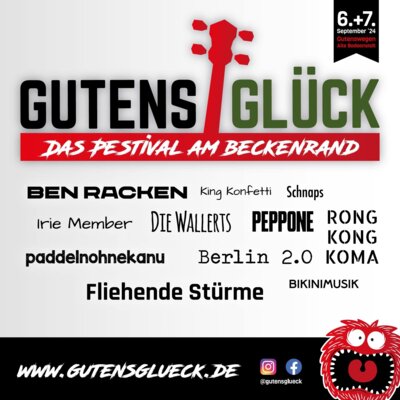 Veranstaltung: Gutensglück - Das Festival am Beckenrand