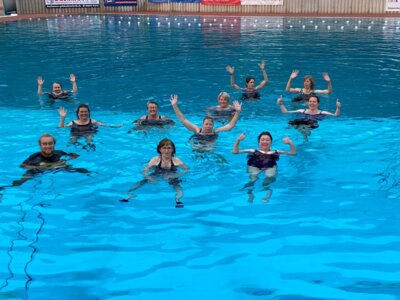 Aqua Fitness im Freizeit- und Erlebnisbad (Bild vergrößern)