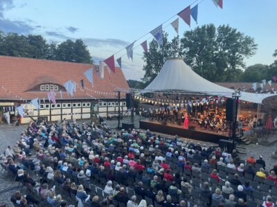 Benefizkonzert Burg Storkow, Foto Stadt Storkow (Mark)