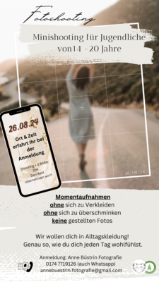 MiniShootings mit Profi-Fotografin 