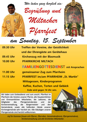 Pfarrfest Miltach 2024 (Bild vergrößern)