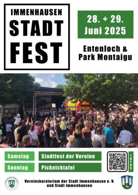 Veranstaltung: Stadtfest der Vereine + "Picknicktafel" 28.  -  29. Jun 2025