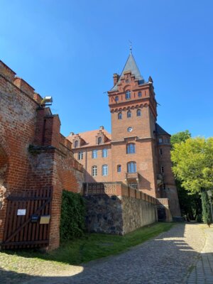 Foto: Rolandstadt Perleberg | Blick auf die Plattenburg.