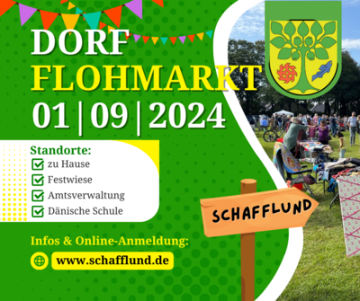 Dorfflohmarkt Schafflund (Bild vergrößern)